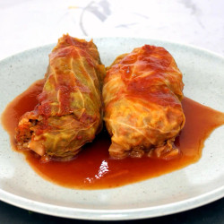 Alex’s Mom’s Stuffed Cabbage
