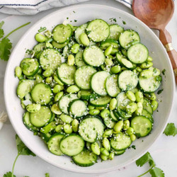 Cucumber Edamame Salad