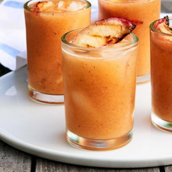Grilled Peach Margaritas