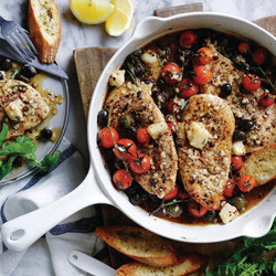 One-pan Cheesy Chicken Recipe