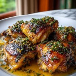 Brown Sugar Dijon Chicken Thighs Recipe
