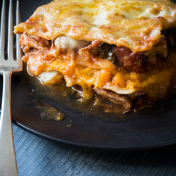 Chicken &amp; Pumpkin Lasagne