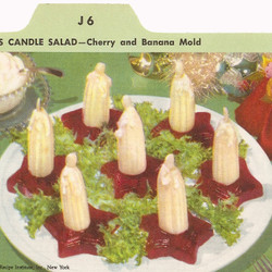 Christmas Candle Salad