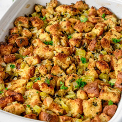 Homemade Stuffing Recipe + Video