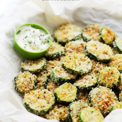 Parmesan Zucchini Chips