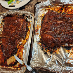 Sticky Honey Garlic Ribs