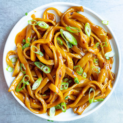Burnt Honey Teriyaki Udon