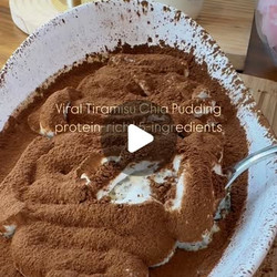 Viral Tiramisu Chia Pudding