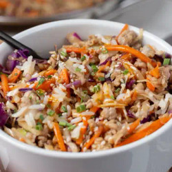 Healthy Egg Roll In A Bowl