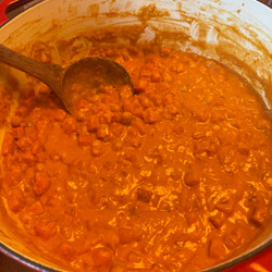 Sweet Potato Peanut Curry