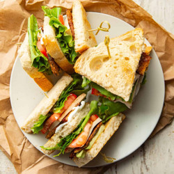 Vegan Club Sandwiches