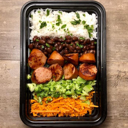 Smoked Sausage With Rice &amp; Beans