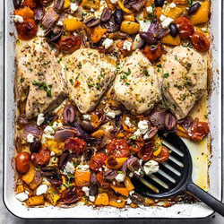 Sheet Pan Chicken And Vegetables