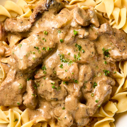 Beef Stroganoff