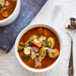 Gnocchi And Vegetable Soup