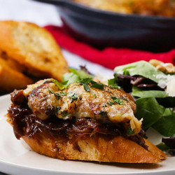 Cheesy French Onion Chicken Recipe By Tasty