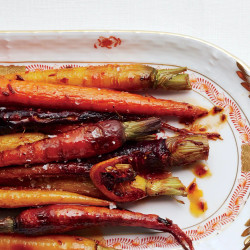 Harissa-and-maple-roasted Carrots