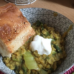 Linsen-mangold-curry