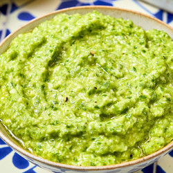 Garlic Scape Pesto