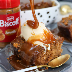 Biscoff Sticky Toffee Pudding!