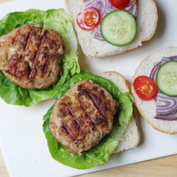 Cheesy Turkey Burger