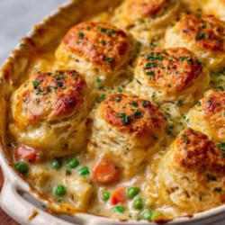 Cheddar Bay Biscuit Chicken Pot Pie