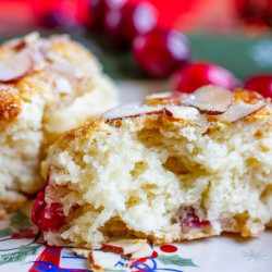 Almond Cranberry Scones