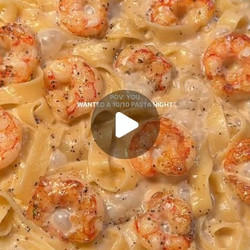 Shrimp Fettuccine Alfredo