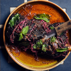 Slow-roast Spiced Lamb Shoulder With Sumac Onions