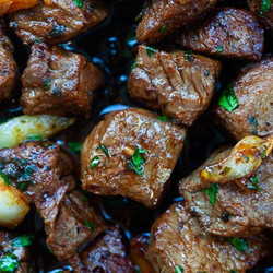 Garlic Butter Steak Bites