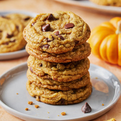 Brown Butter Pumpkin Chocolate Chip Cookies (handletheheat)