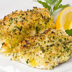 Mayonnaise Baked Cod
