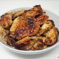 Slow Cooker Orange Sesame Chicken Wings