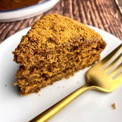 3 Ingredient Biscoff Cake (vegan)