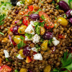 Mediterranean Lentil Salad