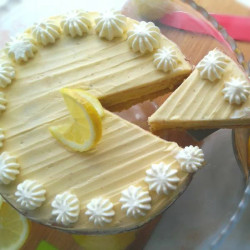 Condensed Milk Lemon Cake