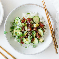 Ahi Tuna Poke Bowl