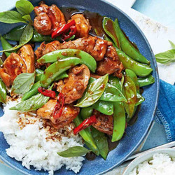 Basil Chilli Chicken Stir-fry Recipe