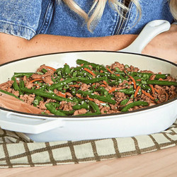 Weeknight Honey-Garlic Turkey Skillet