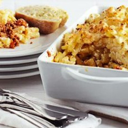 Greek Lamb &amp; Macaroni Bake