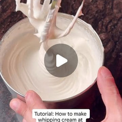 Homemade Whipping Cream (better Than Store-bought)