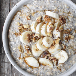 Bananas And Cream Oatmeal - Mississippi Vegan