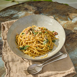Basil Butter Spaghetti