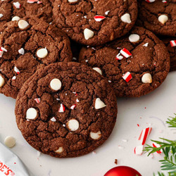 Chocolate Peppermint Cookies