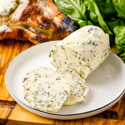 Garlic Basil Compound Butter
