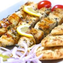 Greek Chicken Souvlaki Recipe (skewers) With Tzatziki