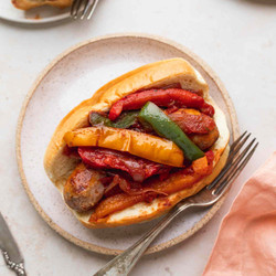 Sausage, Peppers, And Onions