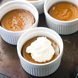 Mini Keto Crustless Pumpkin Pie Recipe