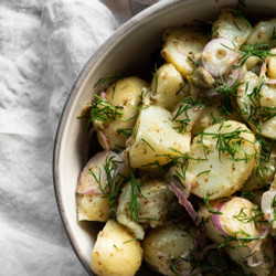 Easy Potato Salad With Capers And Dill
