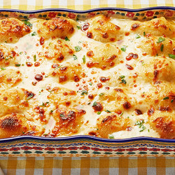 Chicken Alfredo Stuffed Shells